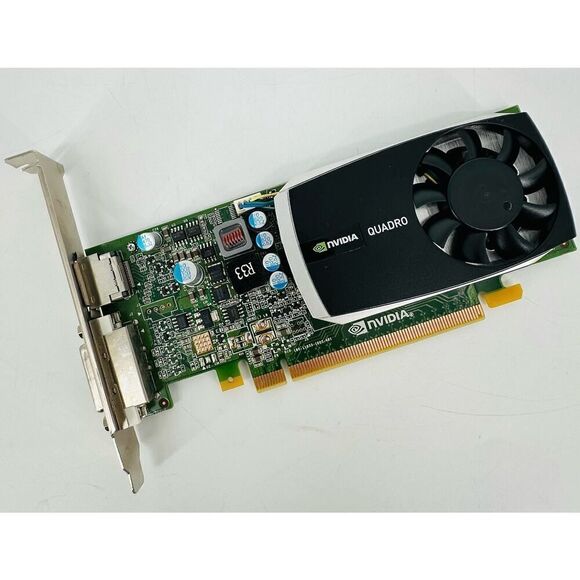 NVIDIA Quadro 600 PNY 1GB DDR3 PCI Express Gen 2 x16 Professional Graphics Card - Picture 1 of 11